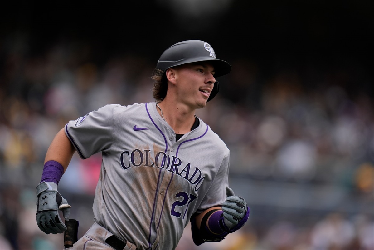 Rockies’ rookie Jordan Beck breaks hand in loss to Phillies