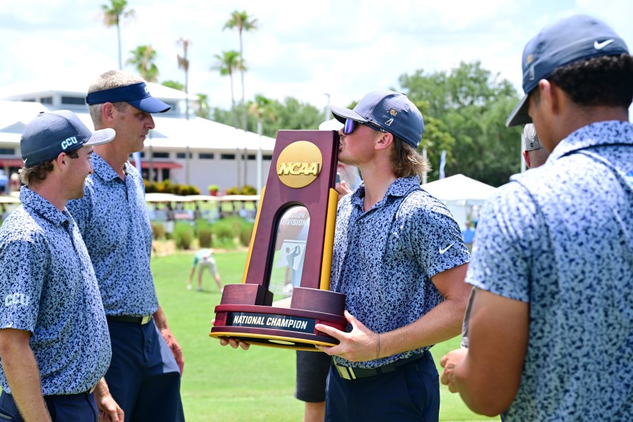 Colorado Christian University's golf team brings home first-ever NCAA Division II title
