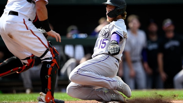 Goodman leads Rockies past Orioles 4-3 in major league debut as Colorado...