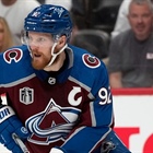 Landeskog is back skating with the Avalanche. He's still 'a long ways' away from playing