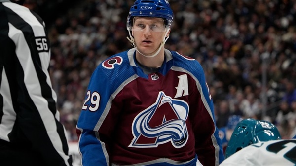 Avs' MacKinnon named NHL's 'first star' for December