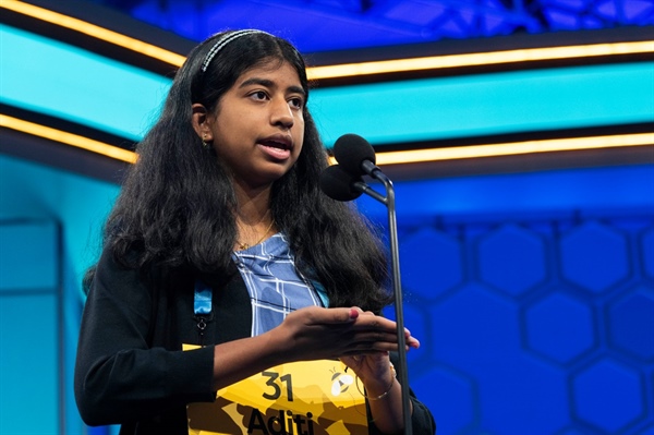 Colorado’s 13-year-old champion speller advances to quarterfinals of Scripps National Spelling Bee
