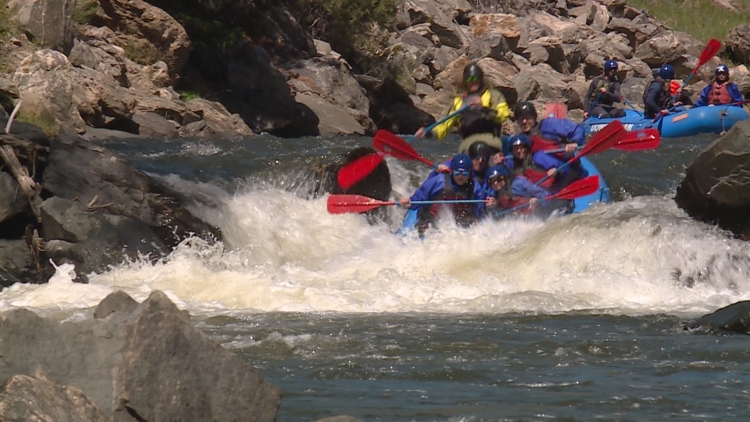 Colorado could see its best rafting season in years thanks to slow snowmelt