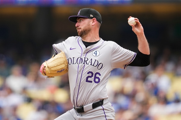 Rockies drop series finale against Dodgers after Austin Gomber lasts just three innings