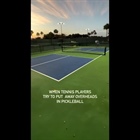 This ain't tennis #pickleball #tennis #overhead #pickleballrocks #pickleballdoubles #shorts