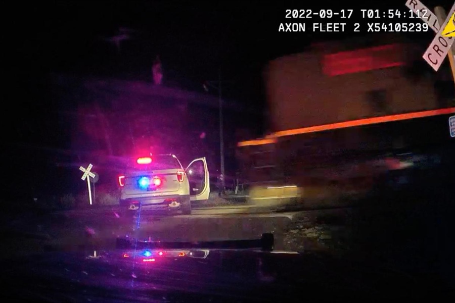 Colorado woman handcuffed in police car hit by train receives $8.5M settlement