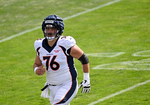 Renck: Broncos center Alex Forsyth honors his father’s legacy as he pursues starting center job