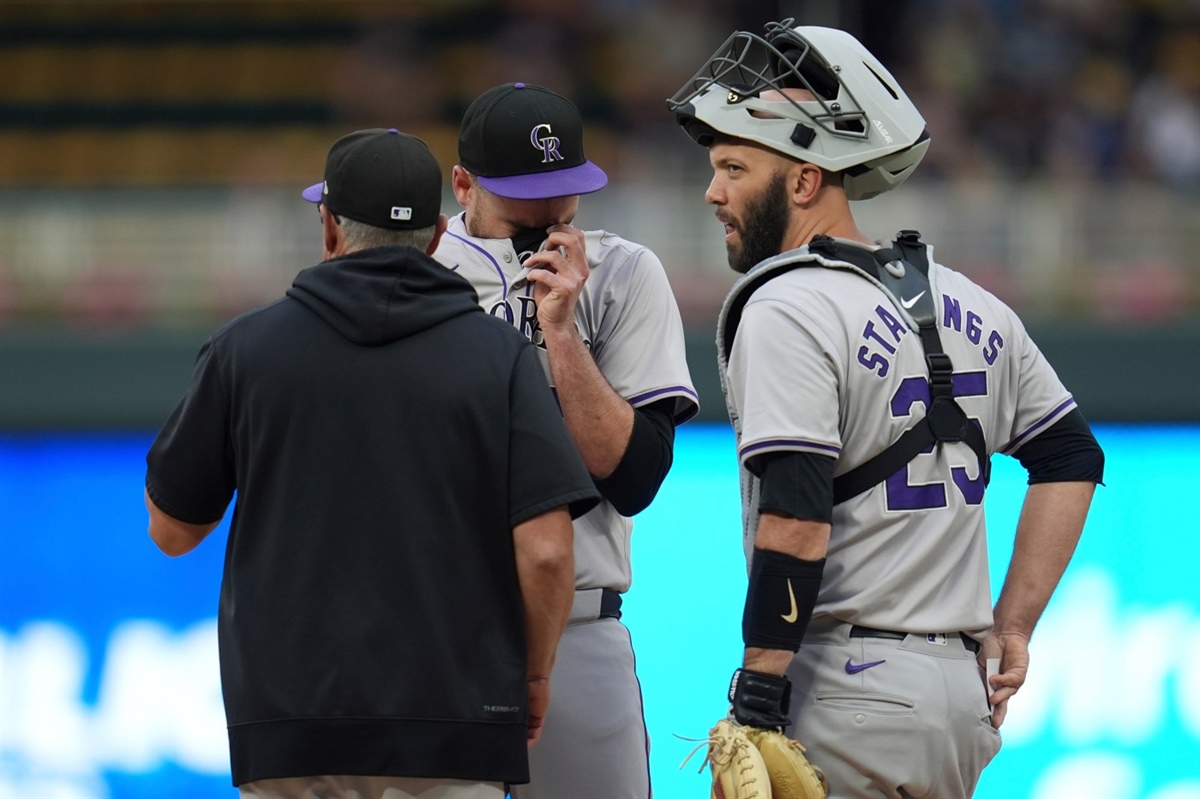 Rockies allow season-high 17 runs to drop series to Twins as Austin Gomber, bullpen get pounded