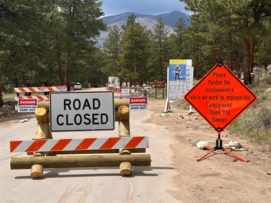 Bad news from Rocky Mountain National Park: Largest campground will remain closed for construction this year
