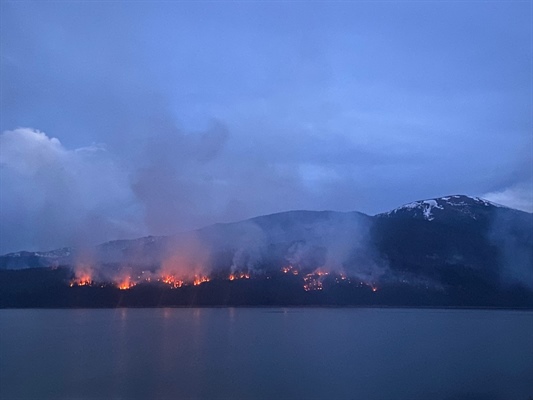 Interlaken fire from unattended campfire grows to 585 acres, minimal containment on fourth day