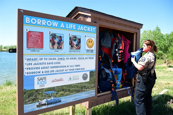 Lifejacket loaner stations, donated by parents of drowning victims, aim to save lives on Colorado lakes, rivers