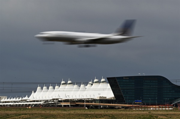 More than 400 flights delayed at Denver International Airport as severe...