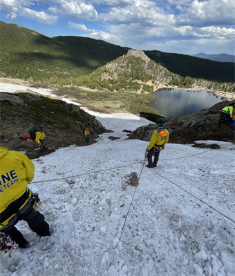Hiker dies after falling from cliff at St. Mary’s Glacier