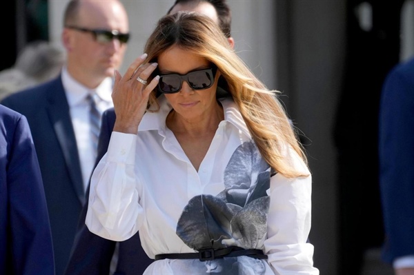 Former first lady Melania Trump stays out of the public eye as Donald Trump runs for president