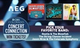 Concert of Your Choice Ticket Giveaway