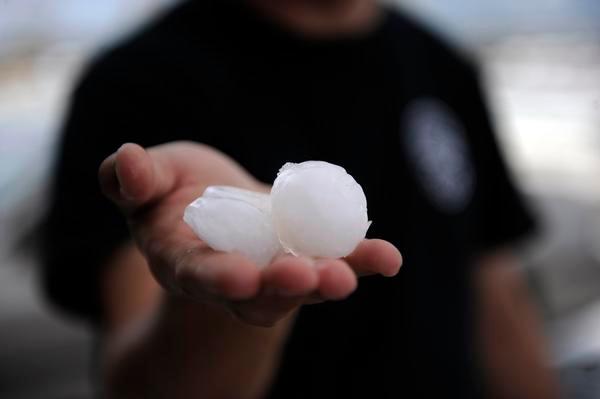 Colorado weather: Severe thunderstorms in northeast, up to golf ball-sized hail