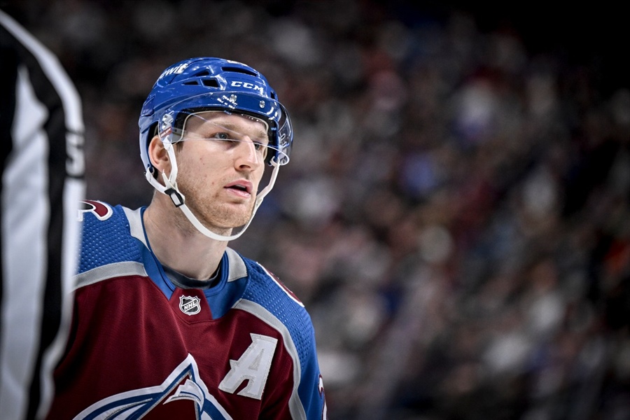 Nathan MacKinnon joins Joe Sakic and Peter Forsberg as third Avalanche player to...