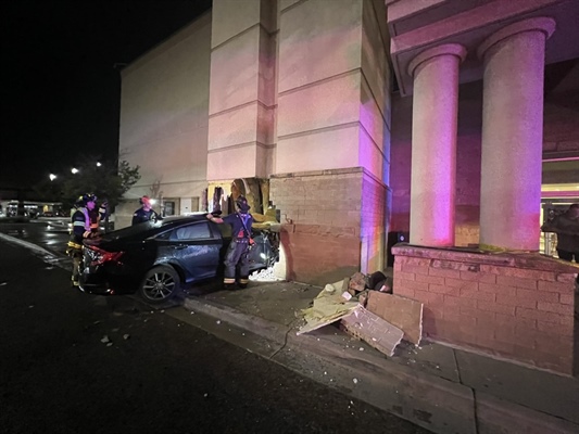 Car crashes into JCPenney at Lone Tree’s Park Meadows Mall