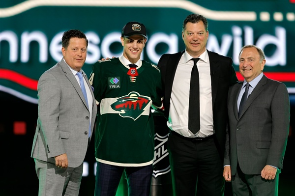 DU’s Zeev Buium selected with 12th overall pick of NHL draft by Minnesota Wild