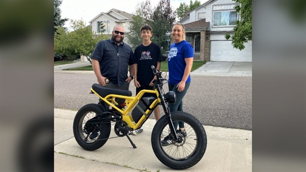 12-year-old reunited with stolen bike, investigators still looking for suspect