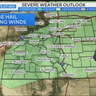 Severe storms possible with more heat
