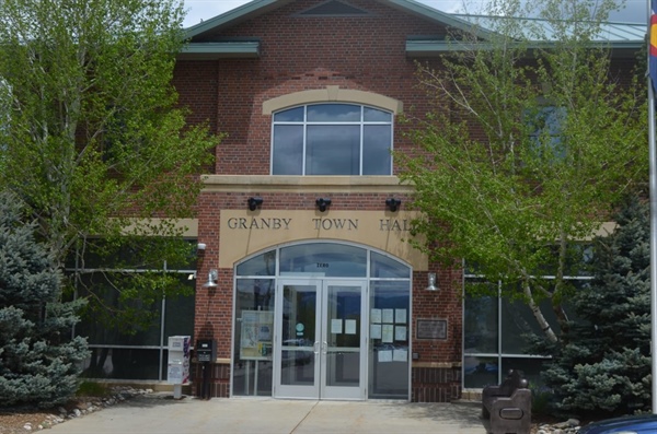 Signage and trustee replacement discussed at Granby Board of Trustees meeting