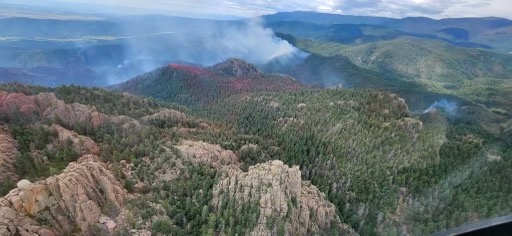 Oak Ridge fire now 1,190 acres, 5% contained