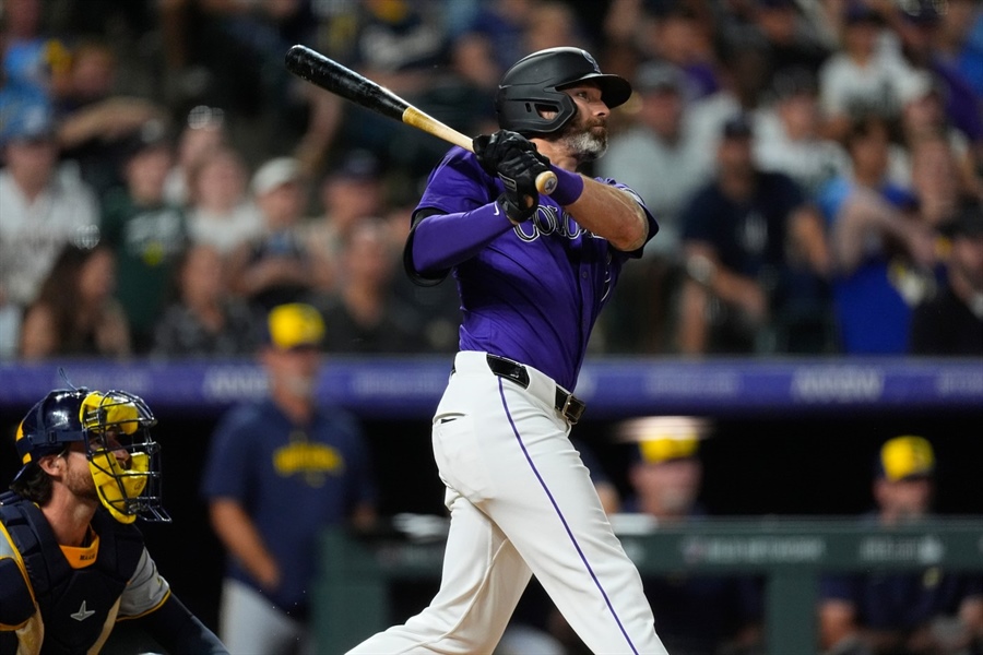 Rockies walk-off Brewers behind Jake Cave’s 10th-inning single for first...