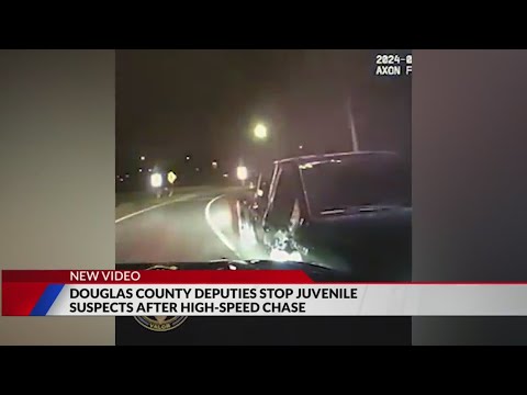 Video: Teens arrested after chase in Douglas County