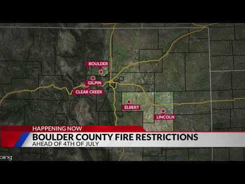 Multiple counties enact fire bans ahead of July Fourth