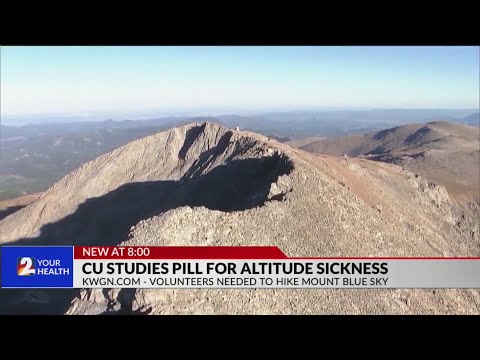 Participants wanted for CU study on altitude sickness treatment