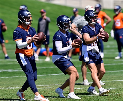 Broncos’ 2024 starting quarterback odds: Who one sportsbook thinks will be...