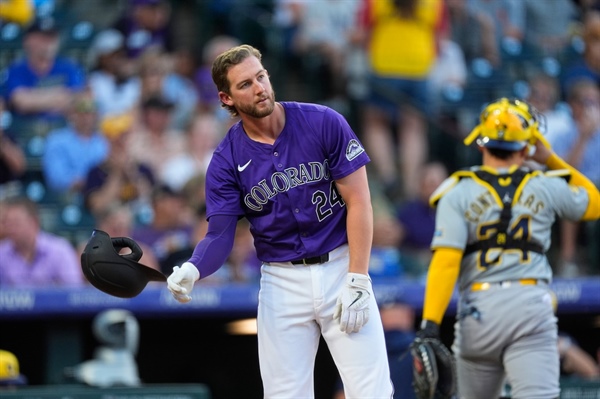 Rockies blow late lead, fall 4-3 to Brewers while wasting strong start by...