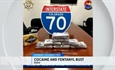 18+ pounds of cocaine mixed with fentanyl, ammunition seized...