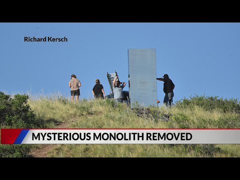 Mystery monolith taken down from Colorado farm