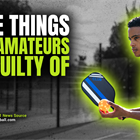 Three Mistakes Amateur Pickleball Players Are Most Guilty Of and How To Fix Them