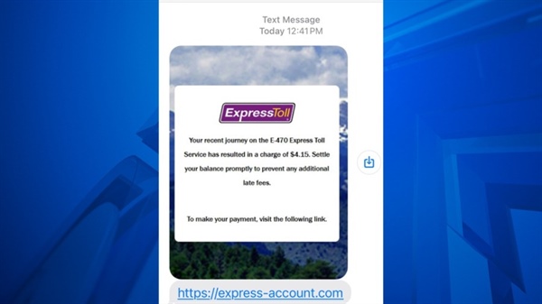 FBI warns of fresh smishing scam targeting E-470, ExpressToll customers