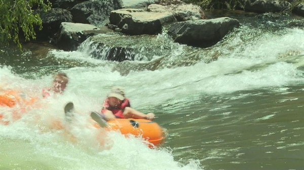 Colorado tubers hit Clear Creek on Fourth of July after delayed opening due to rushing water