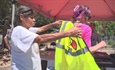 Organization hands out protective vests to those dealing with...