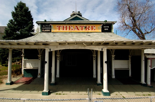 Thieves scale wall, kick in rooftop door of Historic Elitch Theatre, causing...