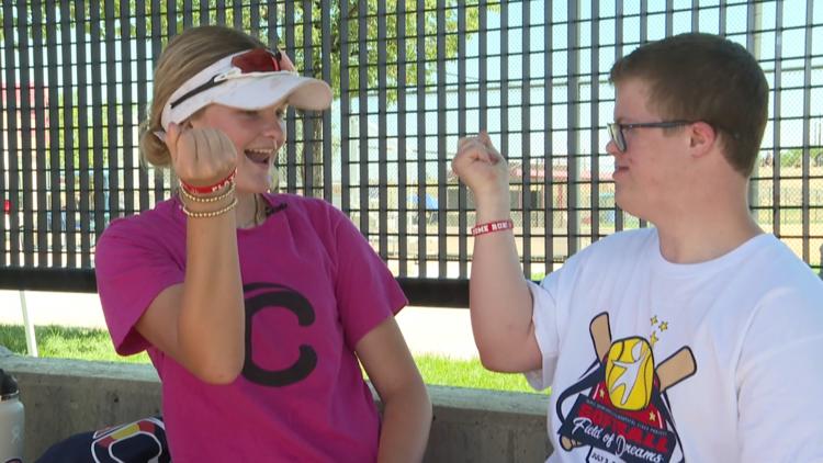 Special needs softball event Field of Dreams brings siblings together