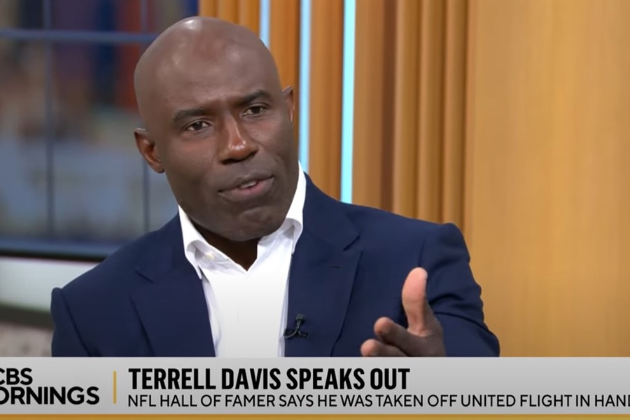 WATCH: Terrell Davis says he felt “powerless” after being handcuffed on United...