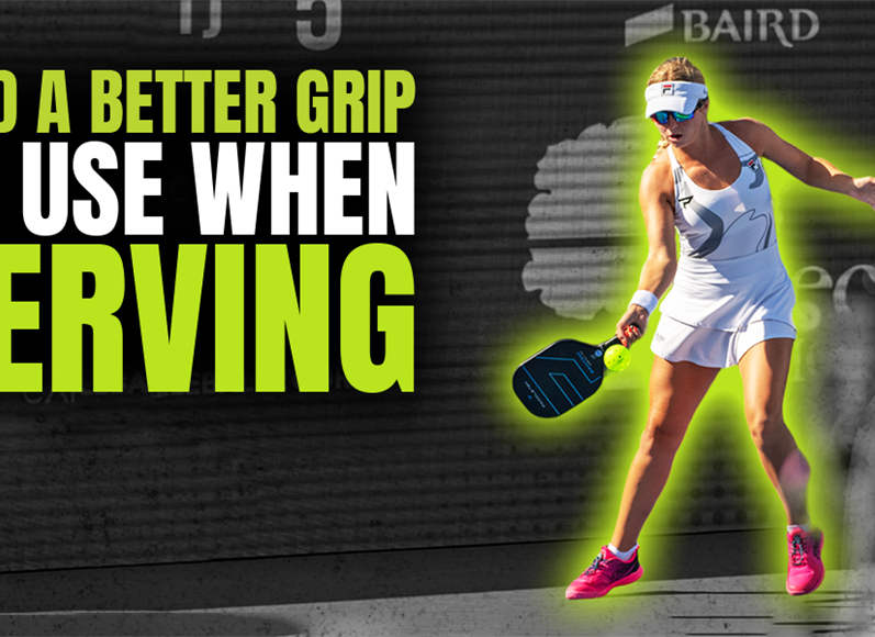 It's Time to Get a Grip on Your Serve and Turn It Into a Weapon