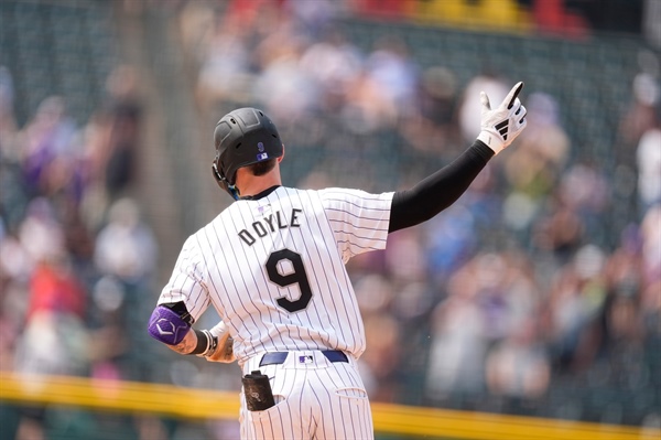 Rockies blast Red Sox for four homers in record-tying 20-8 win