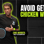 How to Avoid Chicken Wings in Your Pickleball Game