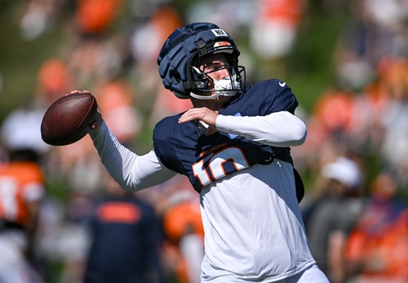 Broncos’ Mike McGlinchey on rookie QB Bo Nix: “He’s going to do great things for us”