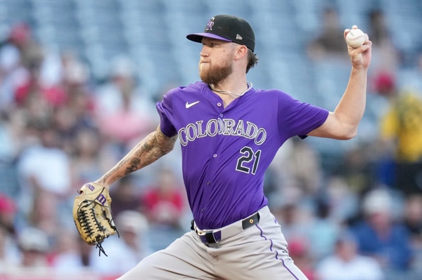 Brenton Doyle’s homer, Kyle Freeland’s gem lead Rockies past Angels