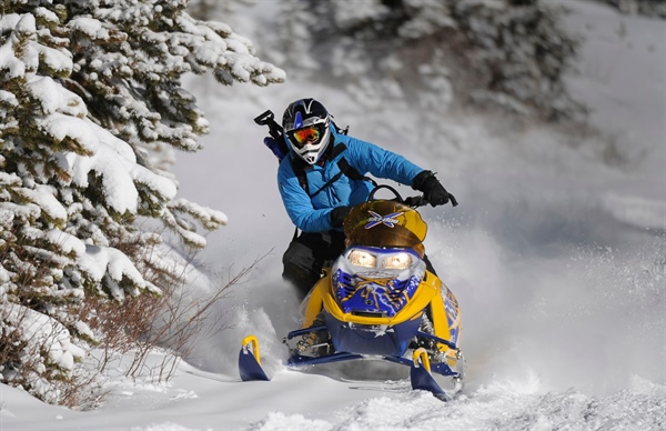 Here’s how to have a snowmobiling adventure in Colorado