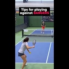 Remember these tips the next time you play bangers in pickleball: IG/kevindongpickleball #pickleball