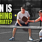 When Poaching is Appropriate in Pickleball and When it's Just Selfish